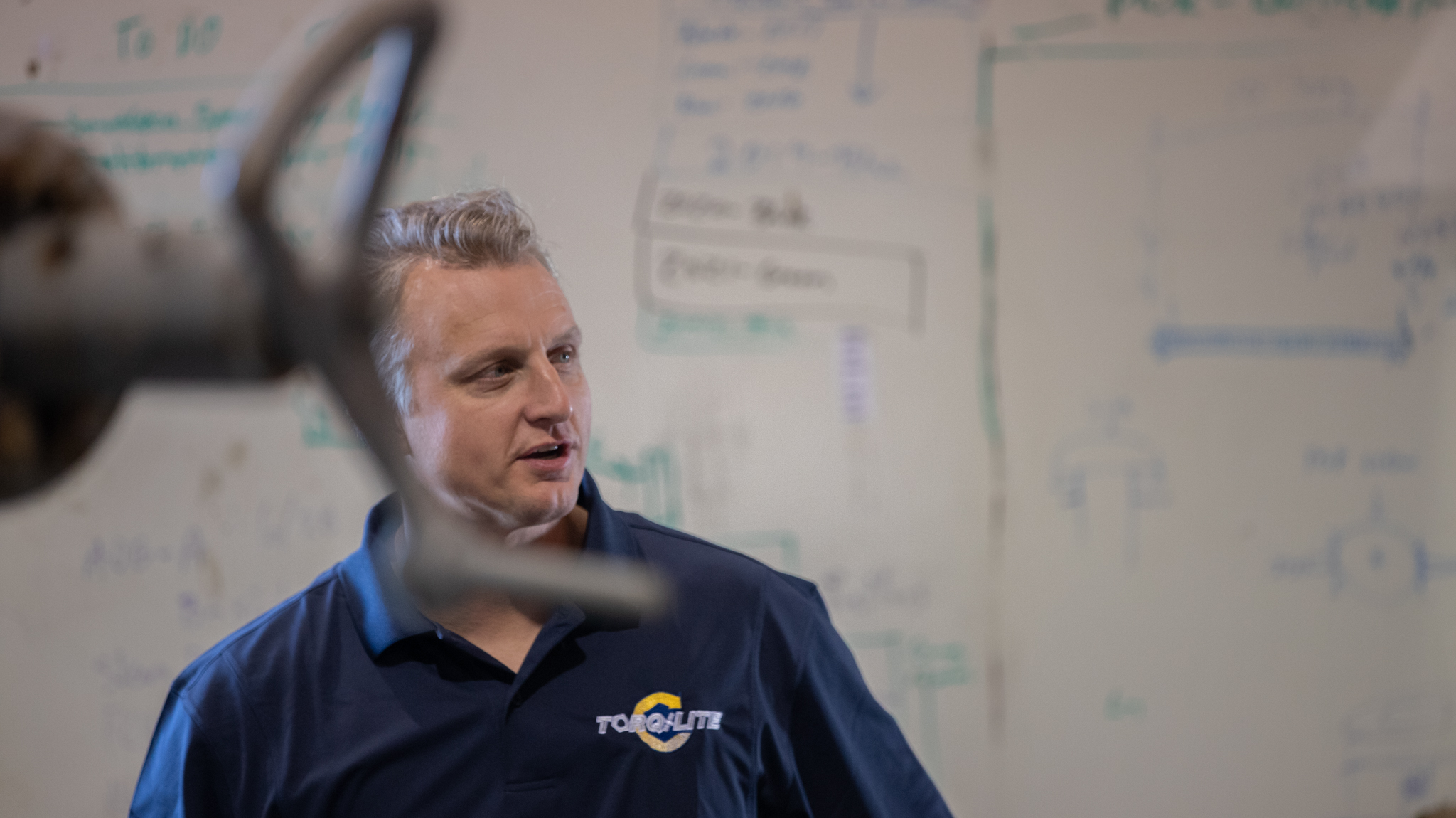 A TorqLite sales person, part of your trusted hydraulic equipment supplier in Houston, TX.