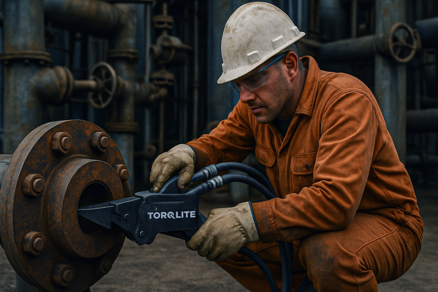 Patented Low-Clearance Hydraulic Torque Wrench