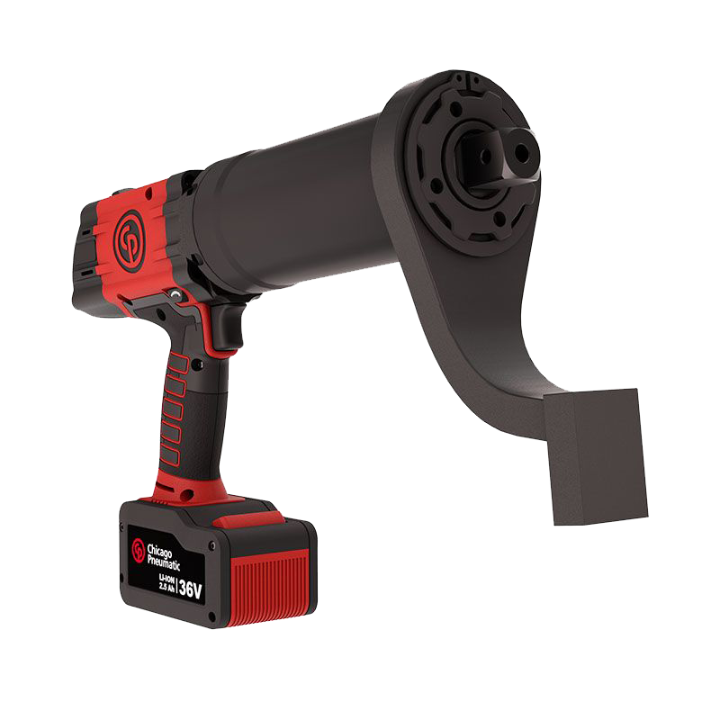 CP8641 1 inch battery powered torque wrench with 4100 Nm capacity and heavy-duty reaction arm